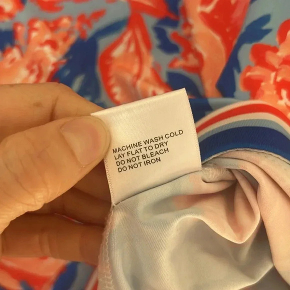 Jean-Pierre Klifa Paris 3/4 Sleeve Colorful Pattern Blouse size Medium - Picture 7 of 10